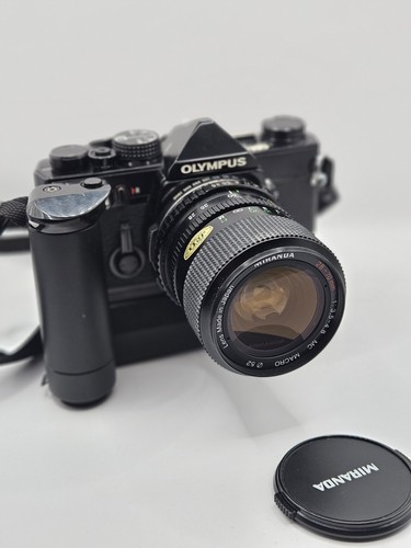 Olympus schwarz 35mm slr - olympus,