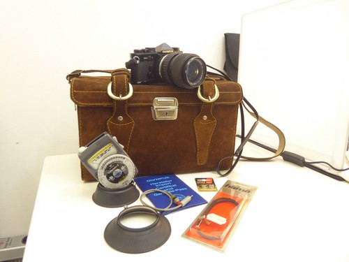 Olympus schwarz analoge - om-2n,