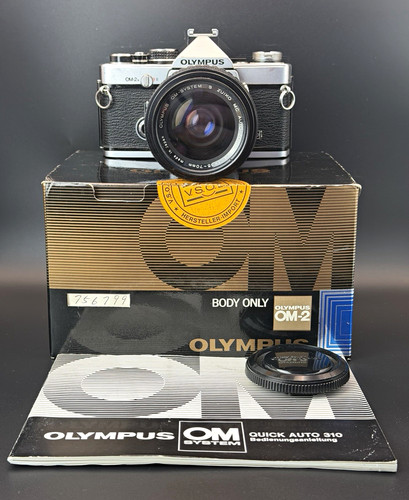 Olympus 35mm film camera - om-2n,