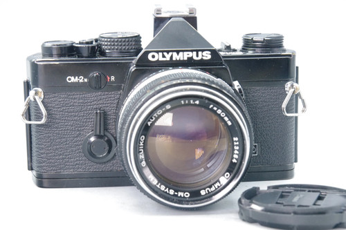 Olympus schwarz 35mm - om-2n,