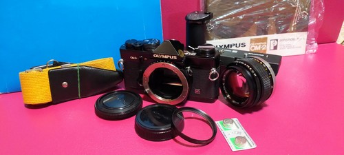 Schwarze olympus om2n - olympus,