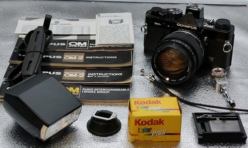 Olympus film camera - olympus, om-2